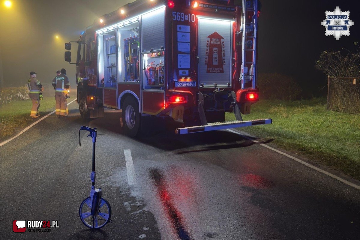 Policja poszukuje świadków tragicznego zdarzenia w Rudach.